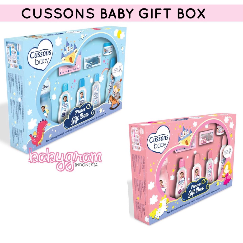 Cussons Baby Gift Set Box BOX BESAR Hadiah Hampers