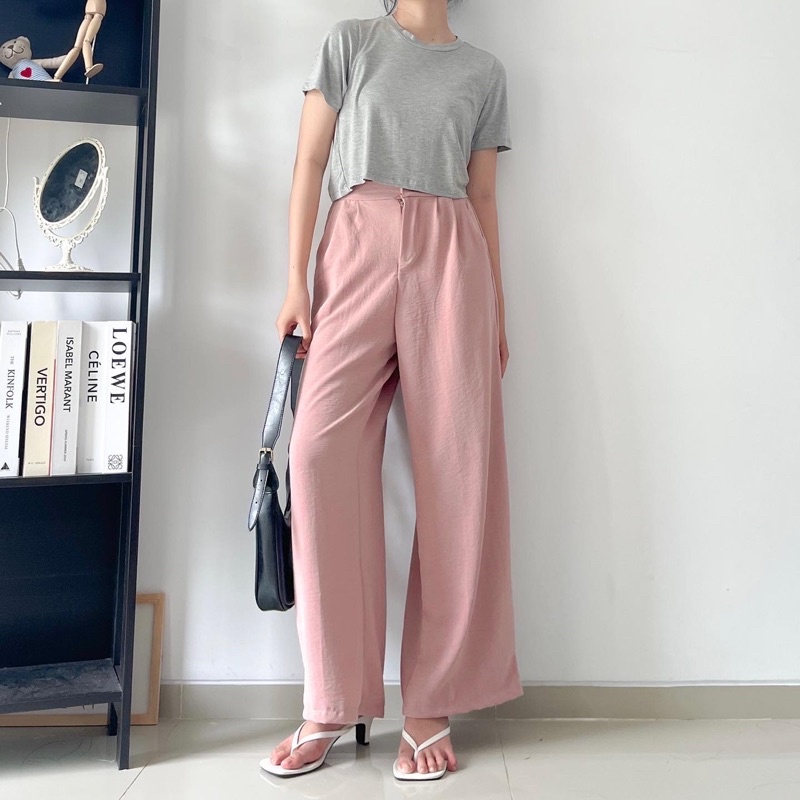 Tender Crinkle Long Pants 10C