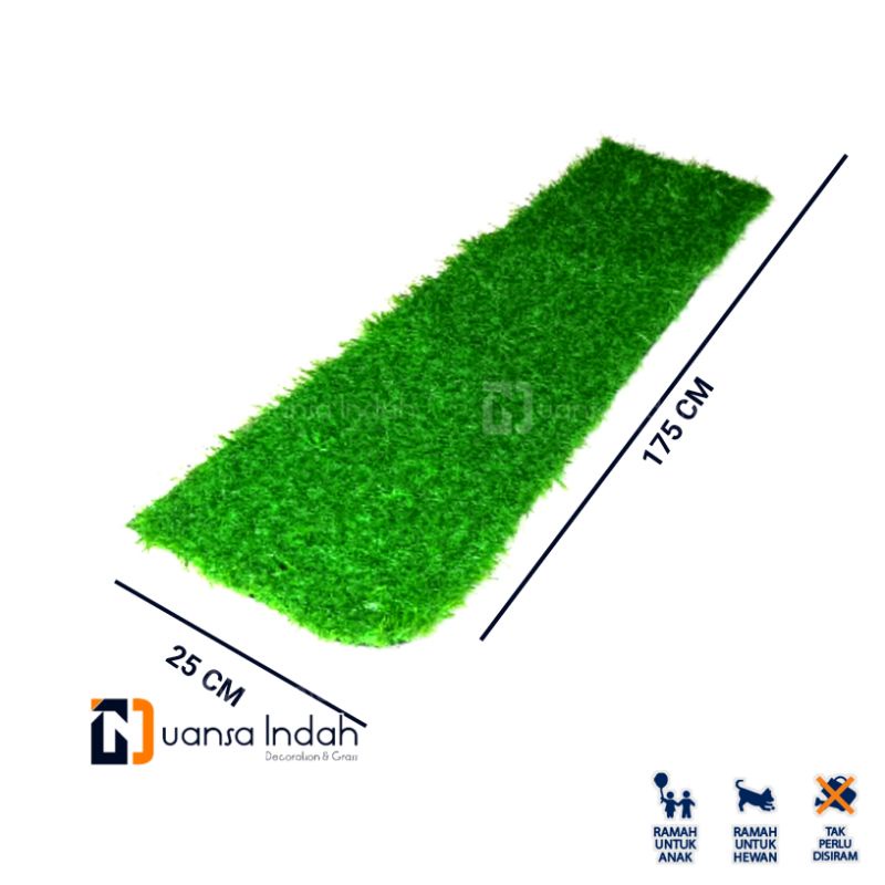 RUMPUT SINTETIS SWISS PREMIUM UKURAN 25x175 CM