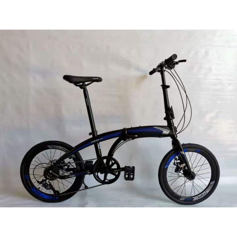 Sepeda lipat /SELI/FOLDING BIKE 20&quot; inch Alloy  Forward Max.1.0 bahan alumunium alloyBONUS KUNCI SEPEDA Super 8 Speed  gear 8 kecepatan frame high quality