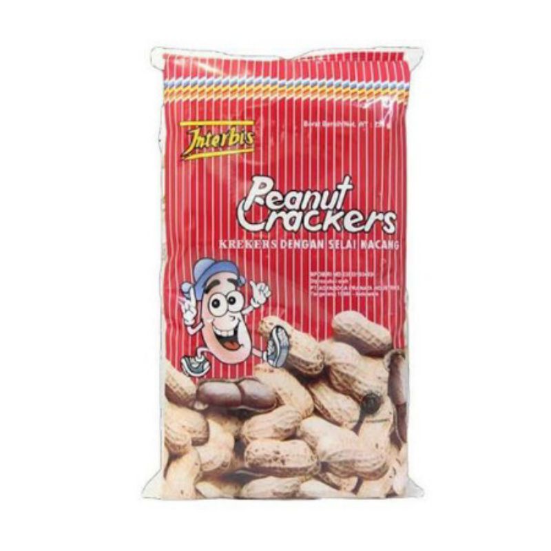 

Interbis Peanut Crackers Biskuit Kacang - 300gr