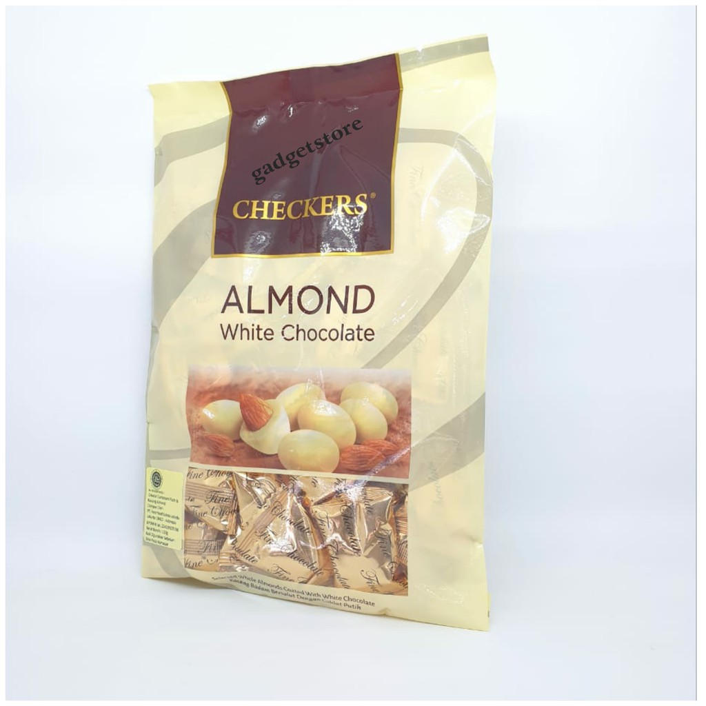 

Checkers Almond White Chocolate 150g