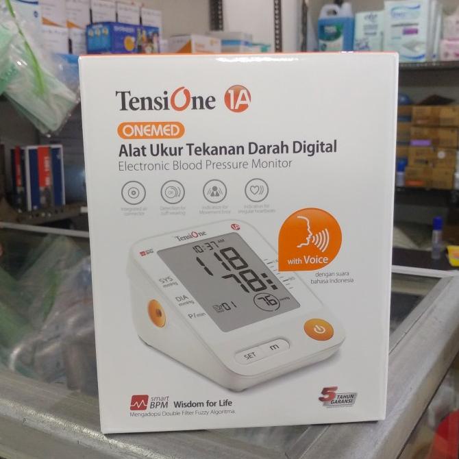 TensiOne 1A OneMed Voice Digital Tensimeter - Alat Ukur Tekanan Darah