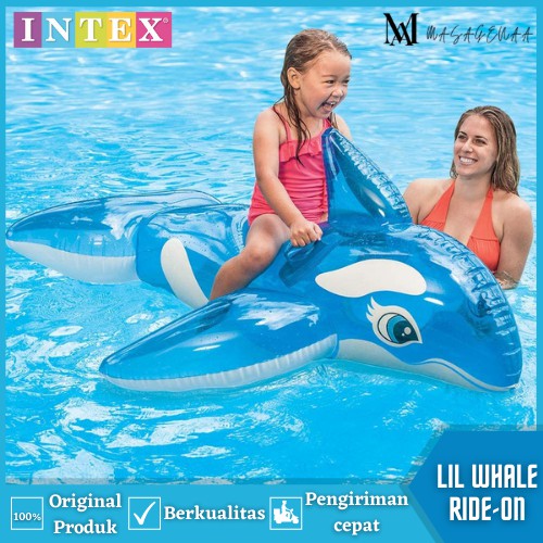 Floaties Pelampung Plampung Renang Berenang Besar Jumbo Anak Dewasa Karakter Ikan Paus Whale Intex