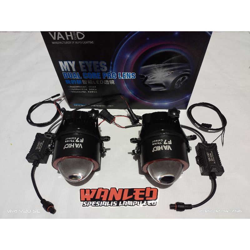 FOGLAMP BE LED VAHID F7 3 INCH  ORIGINAL GARANSI 1 TH POR MODBIL HONDA TOYOTA DLL