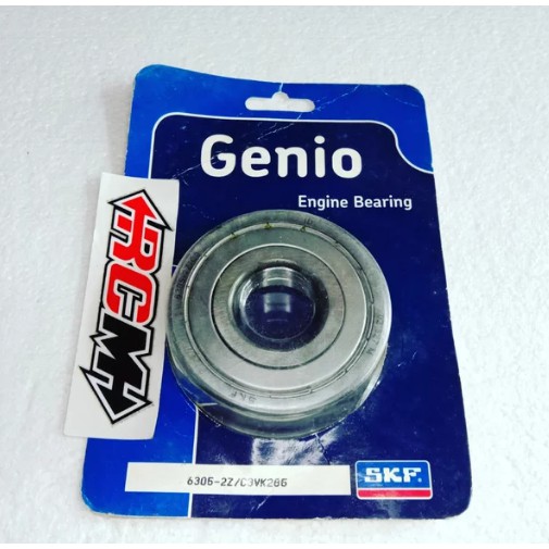 HRGA PERBJI LAKER LAHER BEARING 6305 ZZ 2Z TUTUP BESI SEMUA C3 SKF GENIO ORI ORIGINAL SKF GENIO ASLI