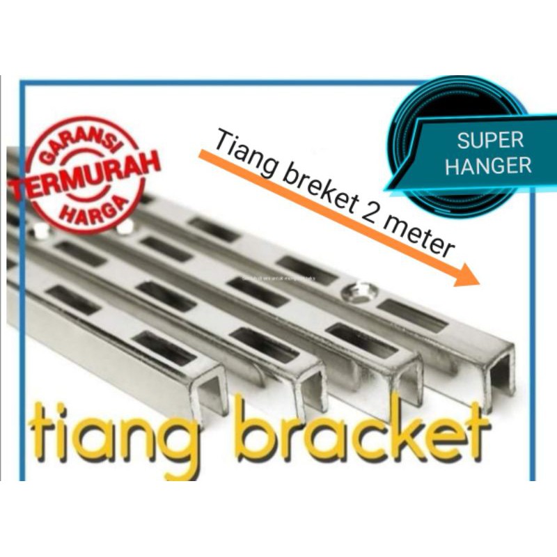 Jual Tiang Breket Meter Tiang Bracket Stainless Cm Tiang