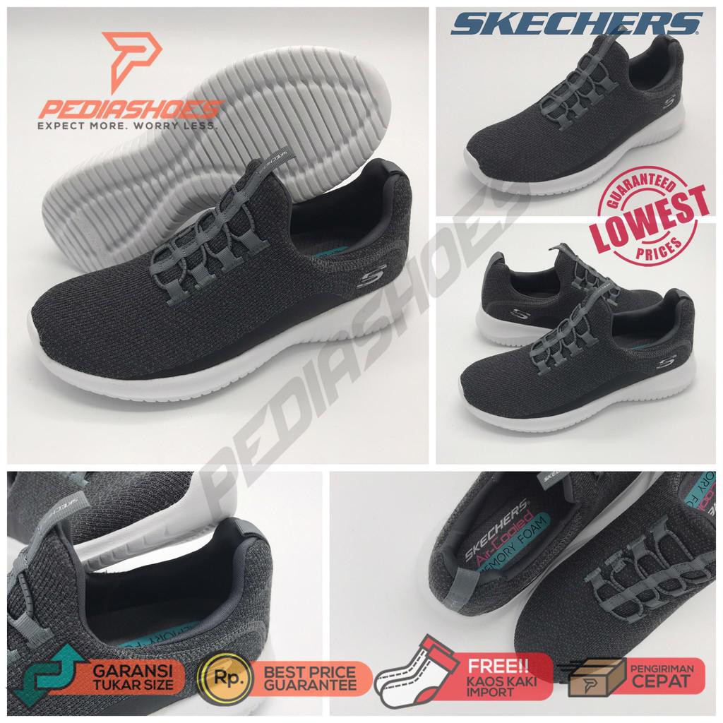 Sepatu Skechers Sketcher Original Wanita Sketcher Skecher Ultra Flex Knit Mesh Grey Original Shopee Indonesia