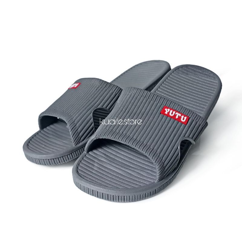 SANDAL PRIA DAN WANITA SLIP ON EMPUK DAN RINGAN YUTU 1604