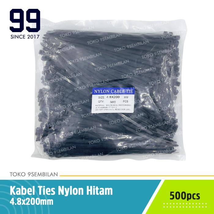 

Kabel Ties Nylon 4.8x200mm 500Pcs Cable Ties