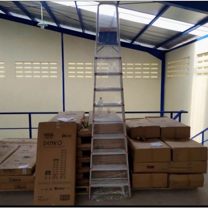 tangga lipat alumunium 10 step Dalton ML 410