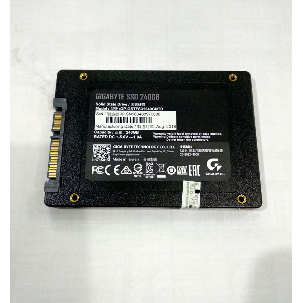 SSD GIGABYTE 240GB