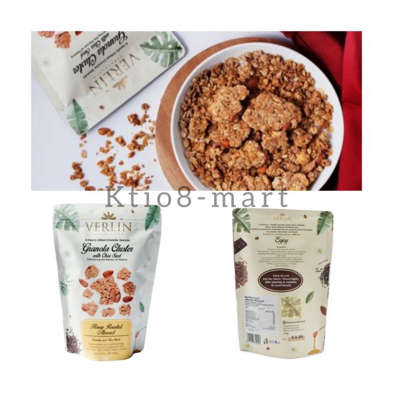 

Verlin Granola Cluster Honey Roasted Almond 150gr/Import