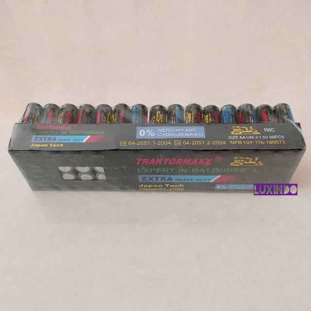 Baterai/Battery/Batere Traktormaxx AA|AAA (isi 60 pcs) Promoo