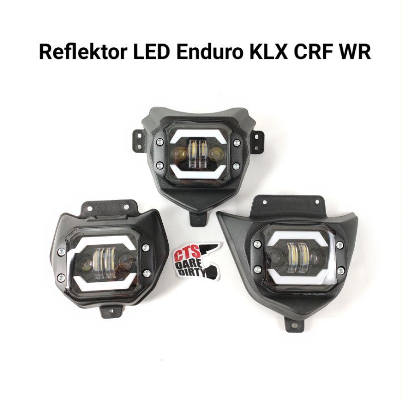 Lampu Reflektor Headlamp LED Daymaker KLX 150 CRF 150 WR 155 ENDURO