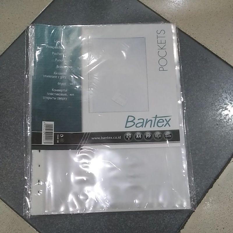 

Bantex pocket file A4