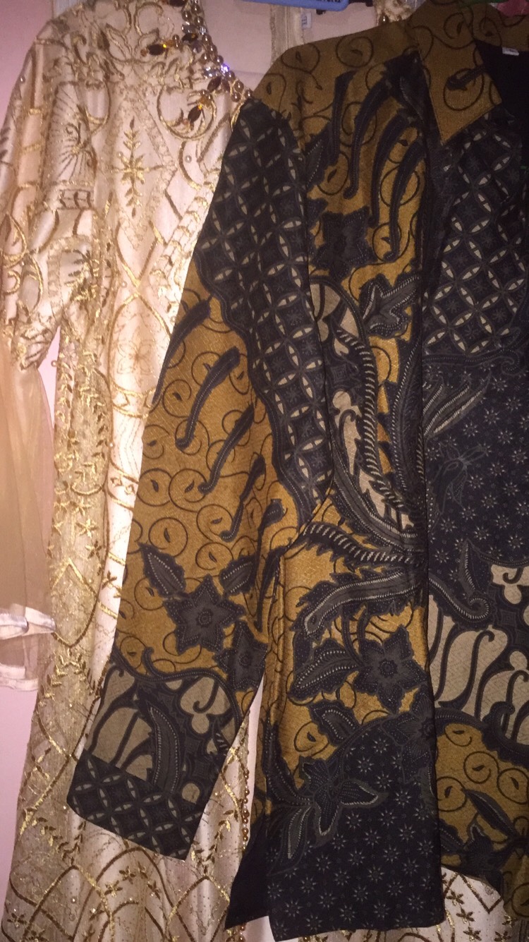 Kemeja Batik Prabu Bahan Katun Baturaden Reguler Fit A595