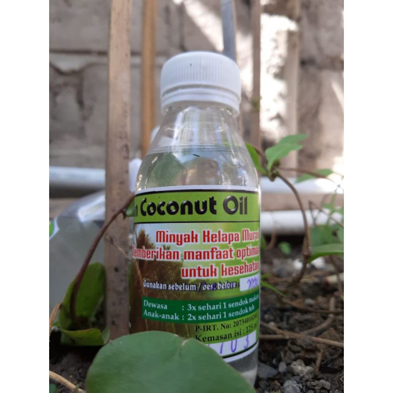 VCO 125ml Virgin Coconut Oil Asli Minyak Kesehatan