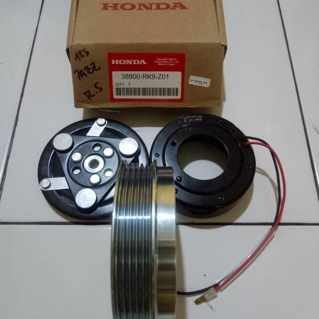 Puli pulley kompresor ac Magnet clutch maknet klet magnet klat jazz rS atau freed dan new city