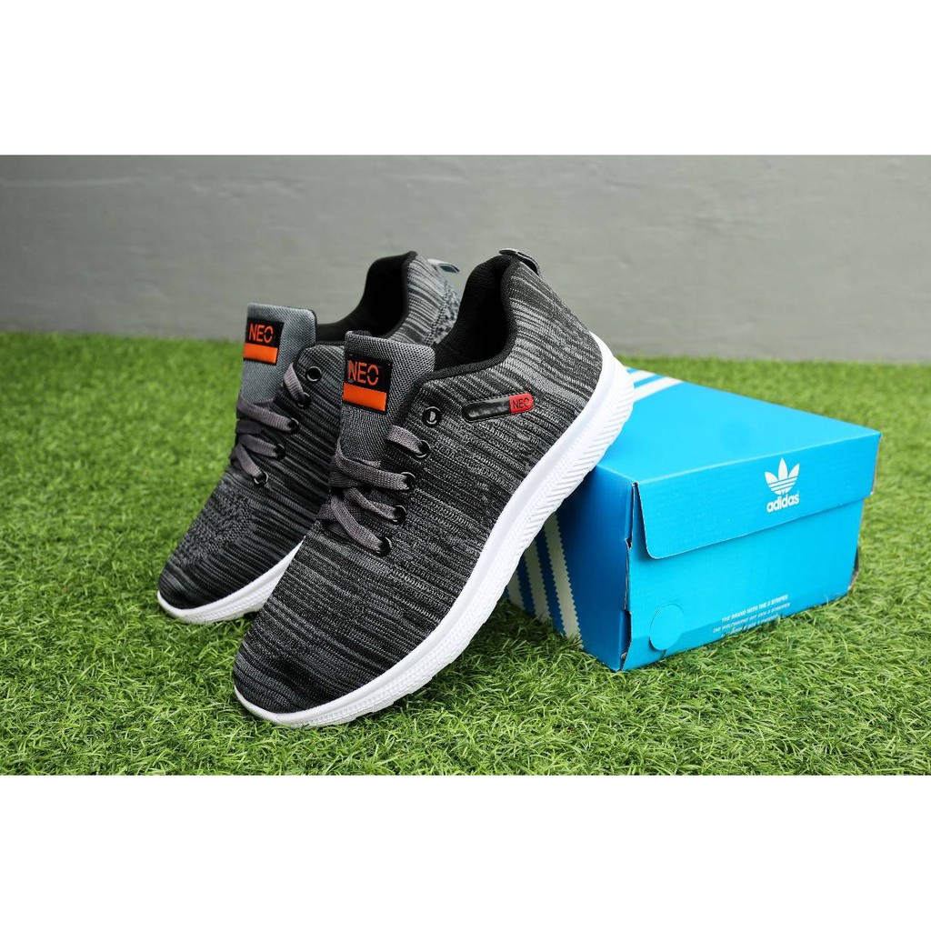 adidas neo grey sneakers