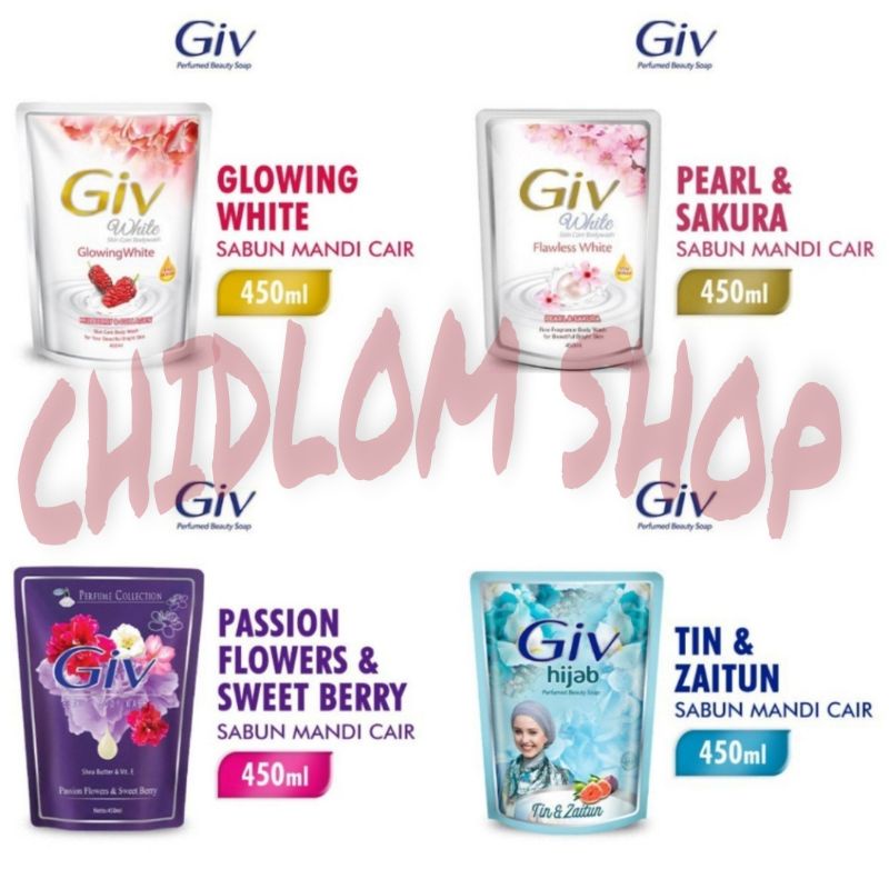 GIV Sabun Cair 400 ML / 450 Ml All Varian