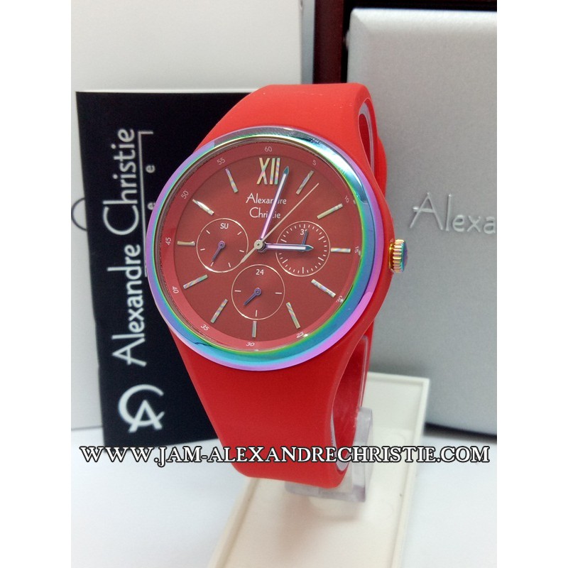 jam tangan wanita Alexandre Christie Original AC 2773 BF FRD