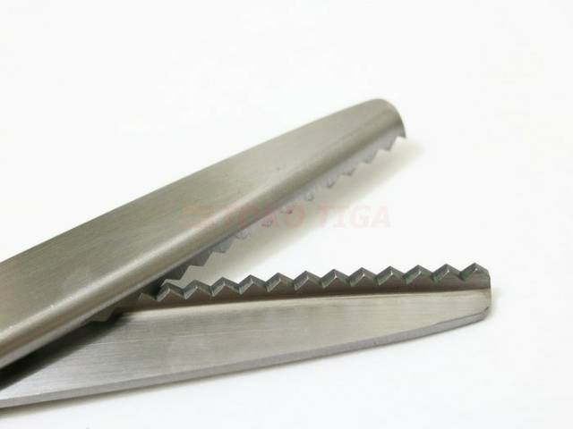 Gunting Bahan Kain ZigZag / Zig-Zag / Gerigi Ukuran 8&quot; / Pinking Shears