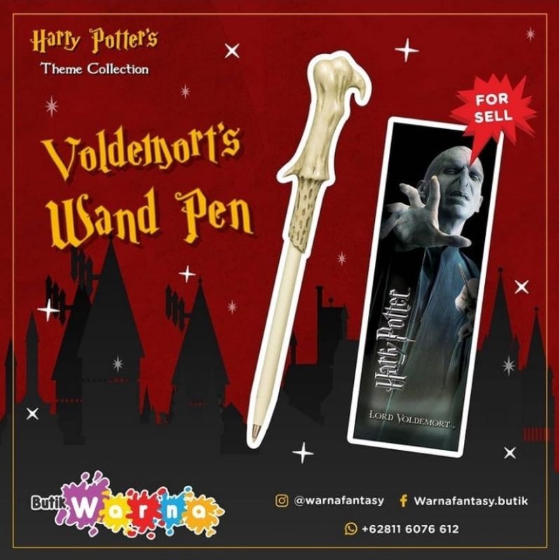 

The Noble Collection Set Pulpen Voldemort dan Pembatas Buku