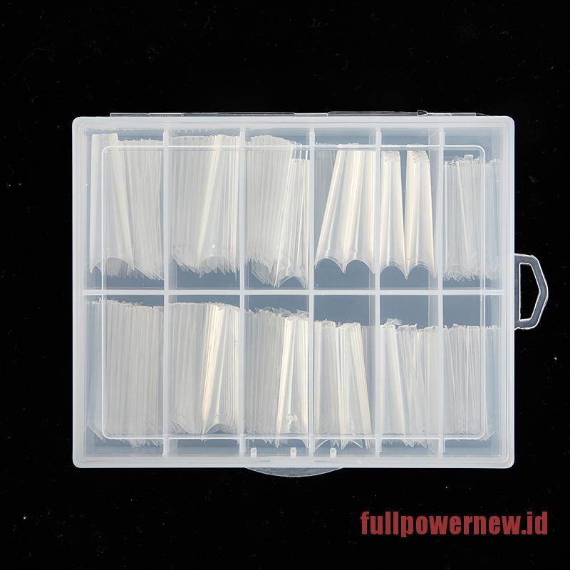 【COD】500pcs/Bag XXL Extra Long Coffin Nail Tips Half Cover Press Clear Fake Nails