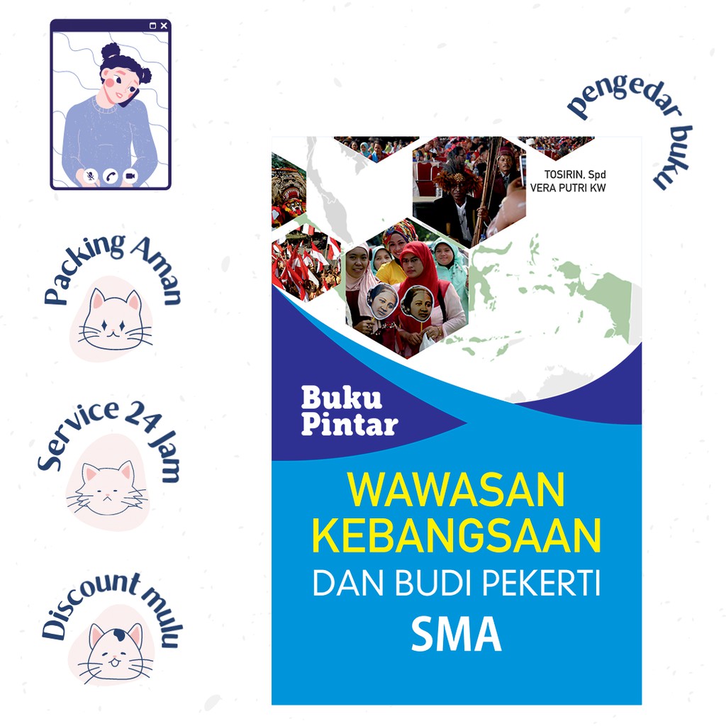 8.8 SALE - BUKU BUDI PEKERTI SMA - Wawasan  Kebangsaan Dan Pendidikan Budi Pekerti
