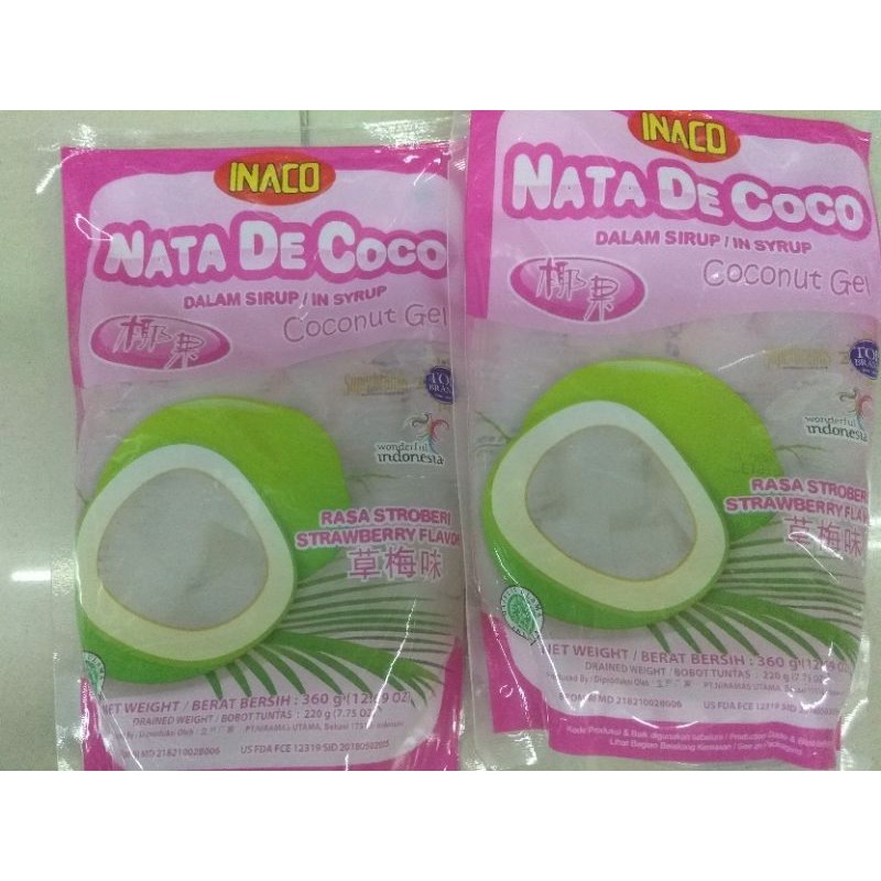 

Inaco Nata De Coco Berbagai Rasa 360 Gram