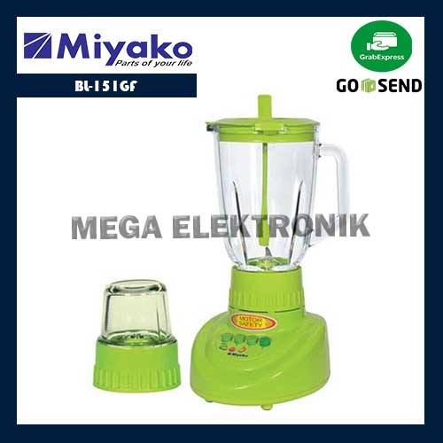 Miyako BL-151GF Blender Gelas Kaca 2in1