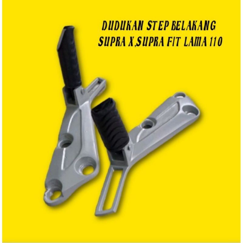 footstep bostep postep pijakan kaki belakang supra X supra fit lama
