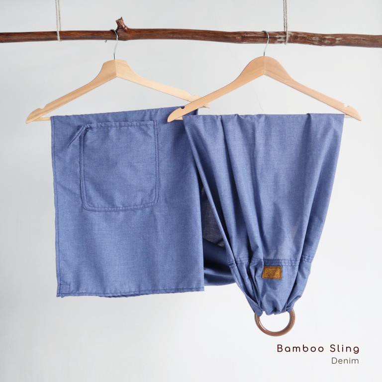 Cuddle Me Bamboo Ring Sling - Gendongan M - Shape - Solid Edition