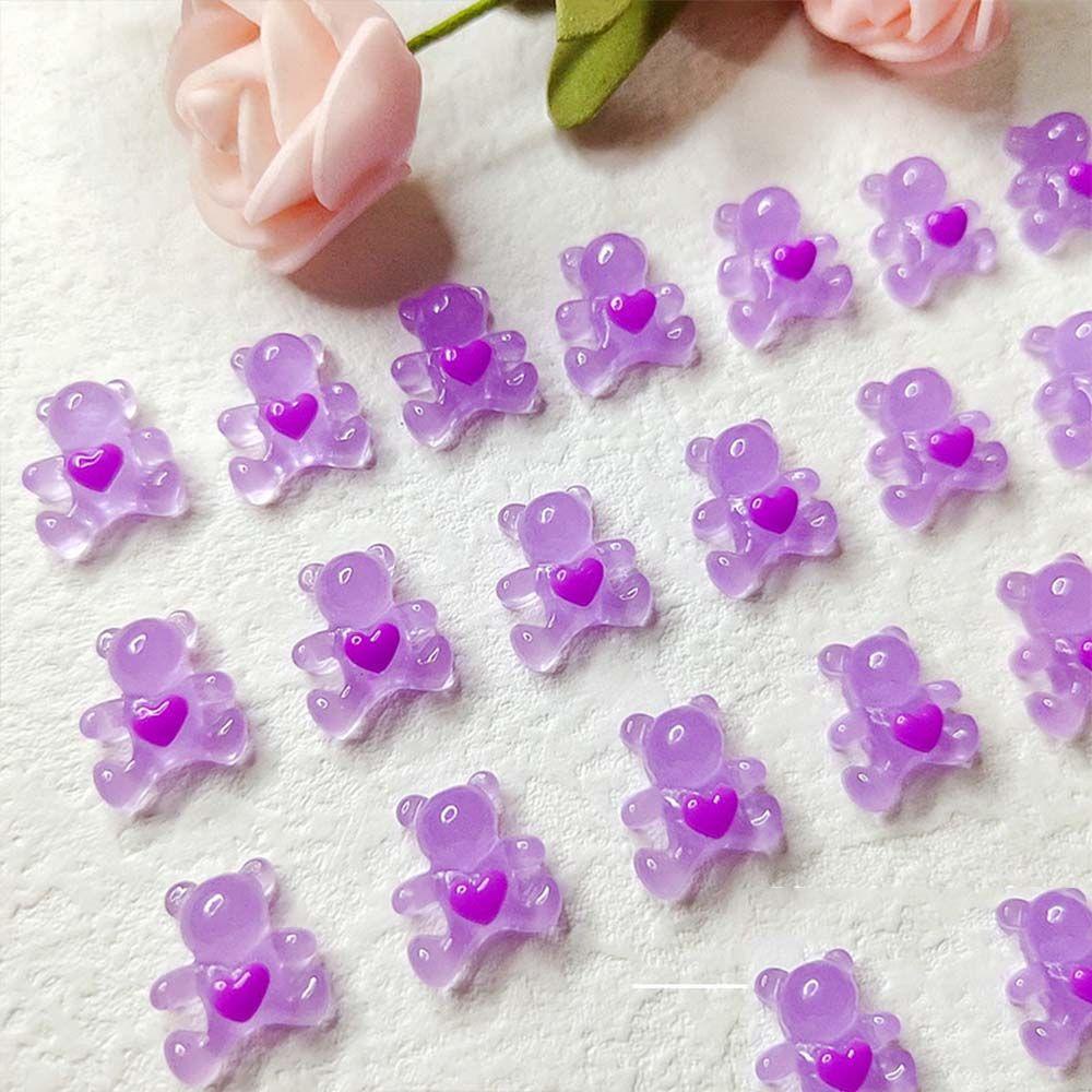 MXBEAUTY 3d Pesona Kuku Lucu DIY Gaya Jepang Manicure Nail Jewelry Aksesoris Kuku Nail Resin Dekorasi