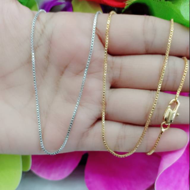 Kalung+Liontin Xuping Motif Huruf