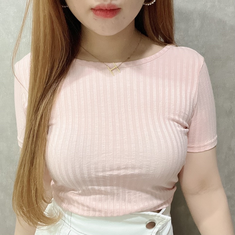 Sexy Backless Crop Top | Atasan Wanita Korean Fashion | Maimon Grosir