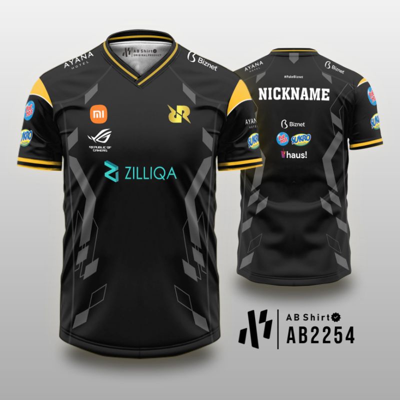 Kaos Jersey Gaming  RRQ Terbaru 2022 Meliora