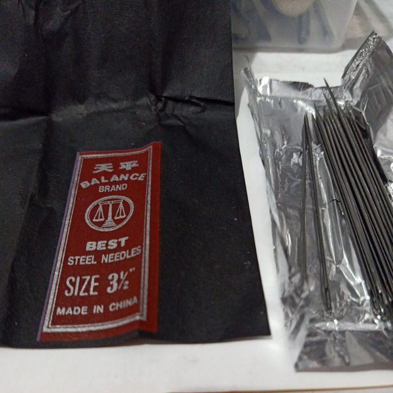 Jarum Jahit Tangan/ Jarum kasur