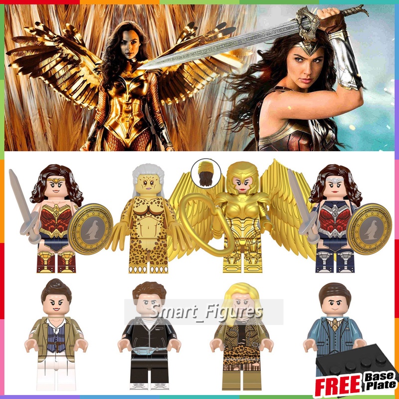 Wm6100 Mainan Action Figure Karakter Wonder Woman Cheetah Diana Barbara Minerva Marvel