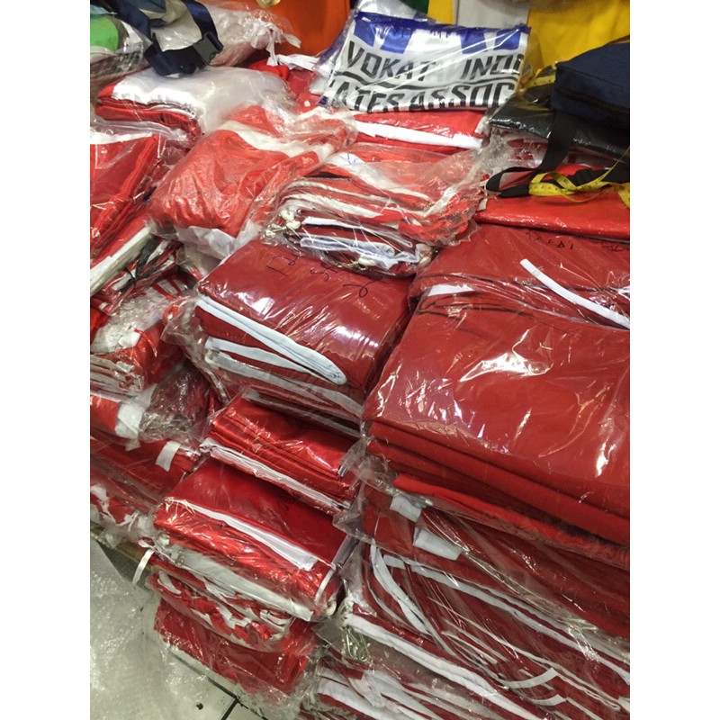 Bendera merah putih bahan catton sanwos bendera merah putih ready stok berkualitas 90X135