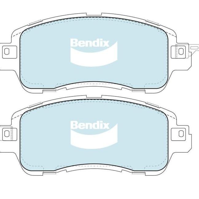 Kampas Rem Ertiga Dreza BENDIX Brake Pad DB 2334 GCT