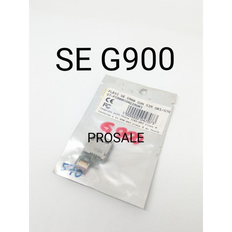 Flexible Sony Ericsson G900 Konektor Sim
