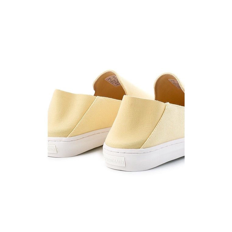 SEPATU SLIP ON OBERMAIN PRIA ORIGINAL CASUAL BRANDED ASLI KUNING OM09