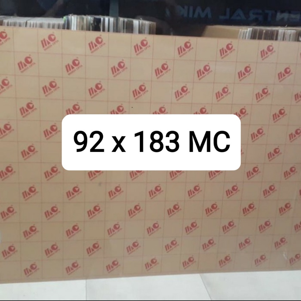

Acrylic Bening 5mm 92 x 183 cm Akrilik Marga Cipta