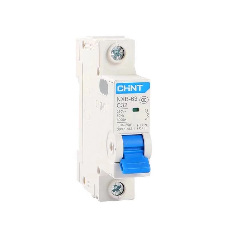 MCB Chint NXB-63 1P 6kA (1A 2A 4A 6A 10A 16A 20A 25A 32A 40A 50A 63A)