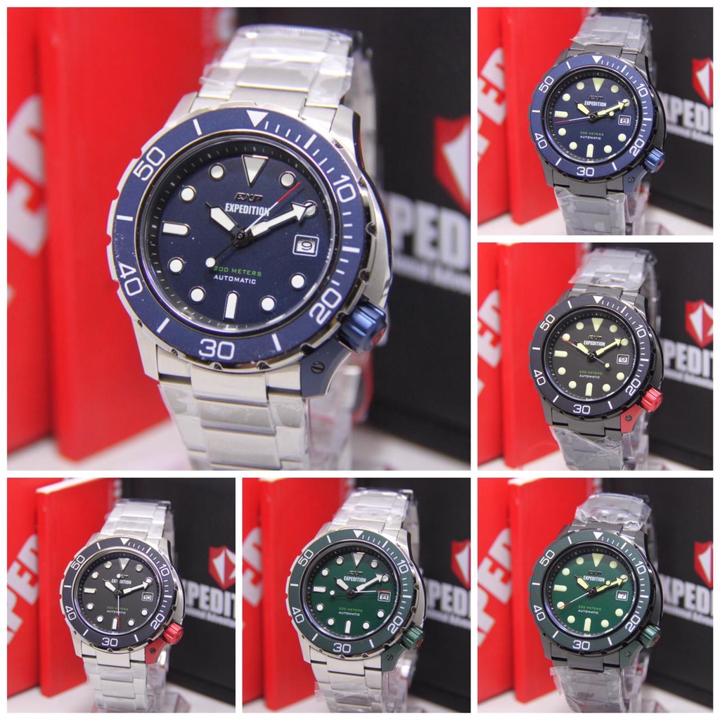 JAM TANGAN EXPEDITION 6809 PRIA ORIGINAL GARANSI