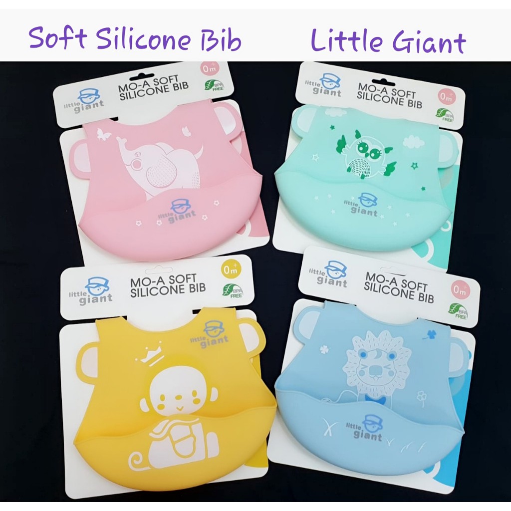 Soft Silicone Bib Litlle Giant