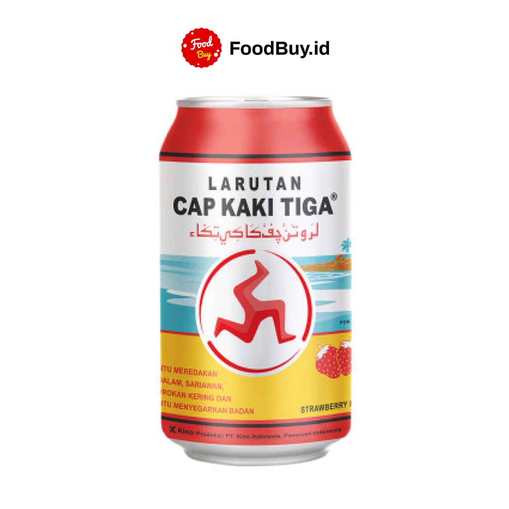 

Larutan Cap Kaki Tiga Rasa Strawberry 320 ml