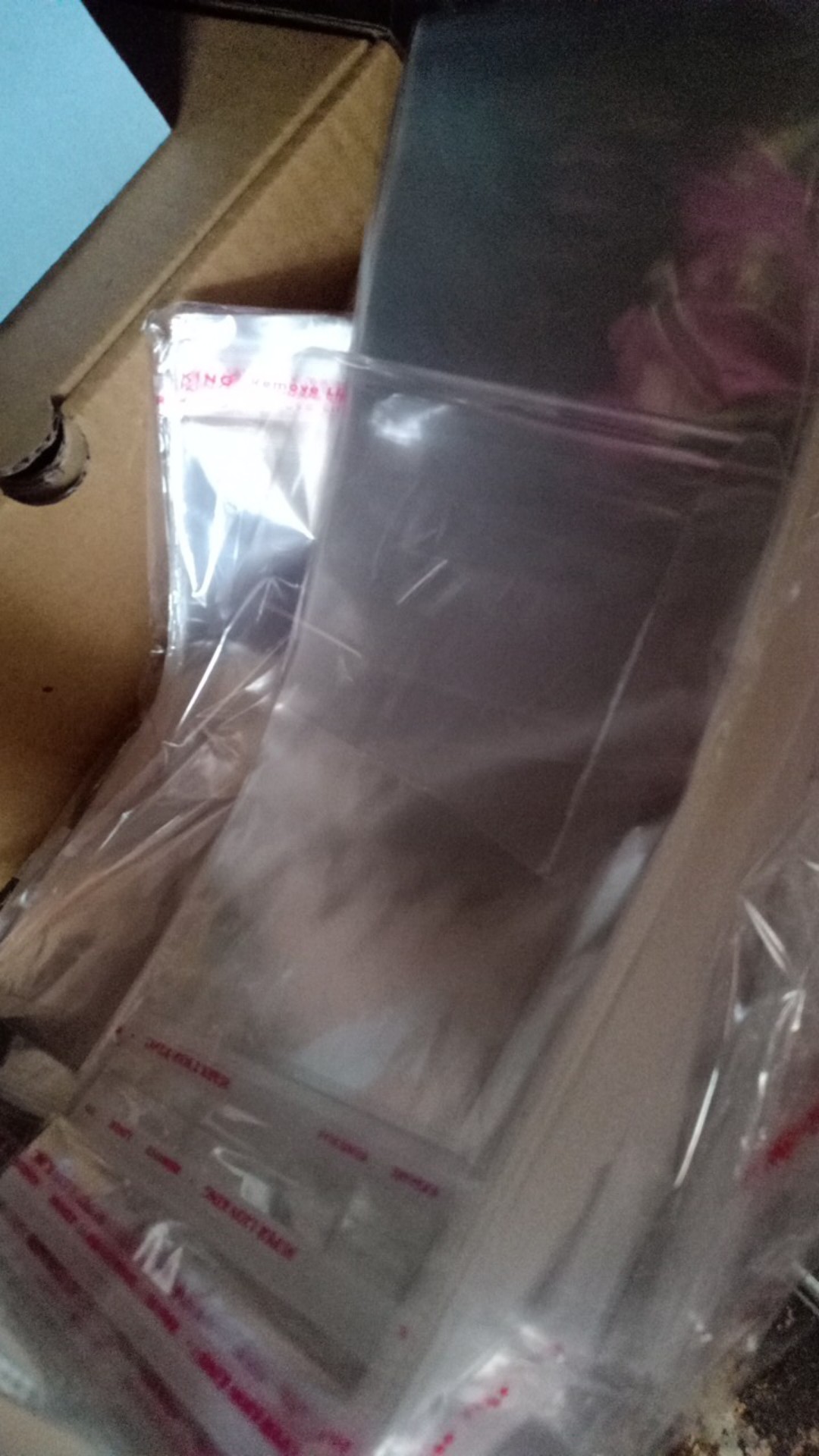 Plastik Opp Seal Panjang 24cm / Plastik Undangan Isi 100pcs